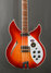 Rickenbacker 4005/4 XC 90th Anniversary, Amber Fireglo: Body - Front