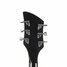 Rickenbacker 350/6 SH, Jetglo: Headstock - Rear