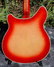 Rickenbacker 360/6 , Fireglo: Body - Rear