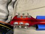 Rickenbacker 381/6 V69, Amber Fireglo: Headstock - Rear