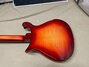 Rickenbacker 660/6 , Amber Fireglo: Body - Rear