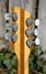 Rickenbacker 375/6 Van Ghent tuners, Mapleglo: Headstock - Rear