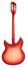 Rickenbacker 330/12 , Fireglo: Full Instrument - Rear