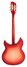 Rickenbacker 330/12 , Fireglo: Full Instrument - Rear