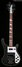 Rickenbacker 4003/4 , Matte Black: Full Instrument - Front