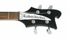 Rickenbacker 4003/4 , Matte Black: Headstock