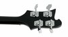 Rickenbacker 4003/4 , Matte Black: Headstock - Rear