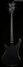 Rickenbacker 4003/4 , Matte Black: Full Instrument - Rear