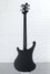 Rickenbacker 4003/4 , Matte Black: Full Instrument - Rear