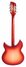 Rickenbacker 330/12 , Fireglo: Full Instrument - Rear