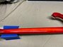 Rickenbacker 4003/4 , Fireglo: Neck - Rear