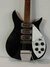 Rickenbacker 325/6 f hole, Black: Body - Front