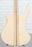 Aug 2022 Rickenbacker 4003/4 CB Checkered Binding, Satin Mapleglo: Body - Rear