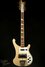 Rickenbacker 4003/4 CB Checkered Binding, Satin Mapleglo: Full Instrument - Front