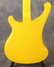 Sep 2022 Rickenbacker 4003/4 CB VP, Yellowglo: Body - Rear