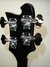 Rickenbacker 4005/4 XC 90th Anniversary, Jetglo: Headstock - Rear
