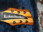 Aug 1990 Rickenbacker 360/6 WB BT, Mapleglo: Headstock