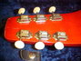 Rickenbacker 102/6 LapSteel, Red: Headstock - Rear