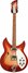 Rickenbacker 330/6 , Fireglo: Full Instrument - Front