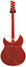 Rickenbacker 330/6 , Ruby: Full Instrument - Rear