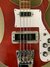 Rickenbacker 4001/4 Mod, Burgundy: Close up - Free2