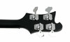 Rickenbacker 4003/4 , Matte Black: Headstock - Rear