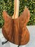 Mar 2014 Rickenbacker 330/6 Mod, Natural Walnut: Body - Rear