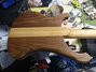 Sep 2014 Rickenbacker 4003/4 , Natural Walnut: Body - Rear