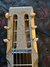 Dec 1951 Rickenbacker 100/6 LapSteel, Gray Zolatone: Headstock