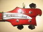 Oct 1974 Rickenbacker 4005/4 WB, Burgundy: Headstock