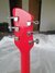 Rickenbacker 330/6 , Pillarbox Red: Headstock - Rear