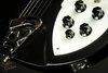 Rickenbacker 330/6 , Matte Black: Close up - Free