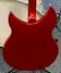 Apr 2014 Rickenbacker 330/6 , Ruby: Body - Rear