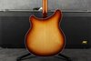 Feb 2012 Rickenbacker 360/6 , Walnut Burst: Body - Rear