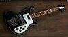 Rickenbacker 4003/4 , Matte Black: Full Instrument - Front