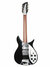 Rickenbacker 325/6 V63, Jetglo: Full Instrument - Front