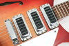 Rickenbacker 320/6 f hole, Fireglo: Close up - Free2