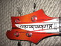 Rickenbacker 4001/4 , Fireglo: Headstock