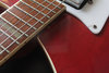 Oct 1976 Rickenbacker 481/6 Mod, Fireglo: Neck - Front
