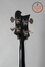 Rickenbacker 4001/4 C64, Satin Black: Headstock - Rear