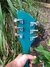Rickenbacker 620/6 , Turquoise: Headstock - Rear