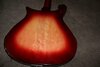 May 1991 Rickenbacker 660/12 TP, Fireglo: Body - Rear