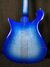 Feb 2006 Rickenbacker 620/6 , Blueburst: Body - Rear