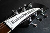 Mar 2013 Rickenbacker 360/6 , Jetglo: Headstock