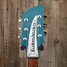 Rickenbacker 360/6 , Turquoise: Headstock