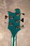 Rickenbacker 4003/5 S, Turquoise: Headstock - Rear