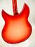 Sep 2022 Rickenbacker 330/6 , Fireglo: Body - Rear