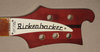 Oct 1973 Rickenbacker 4001/4 , Burgundy: Headstock
