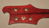 Rickenbacker 4001/4 , Burgundy: Headstock - Rear