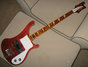 Rickenbacker 4001/4 , Burgundy: Full Instrument - Front